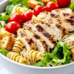 Chicken Caesar Pasta Salad Recipe